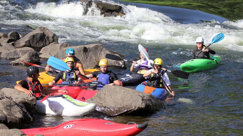 Cursos de kayak Iniciacion