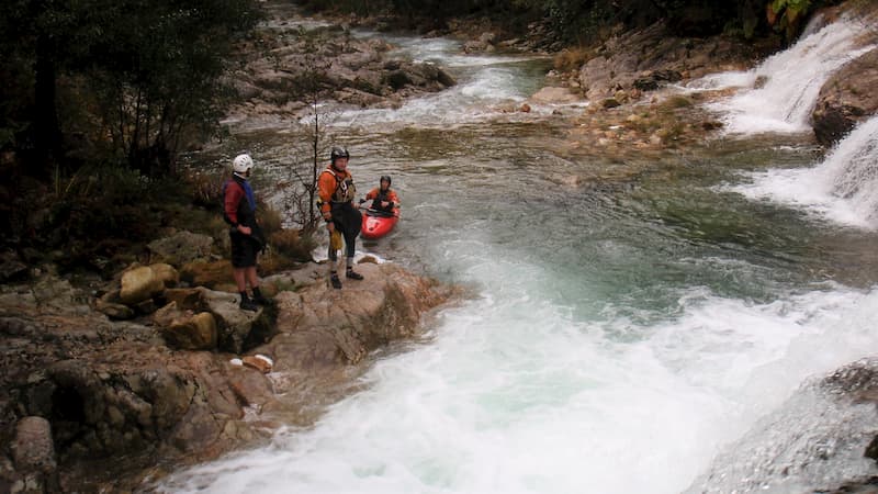Descensos en kayak por Galica Tamuxe