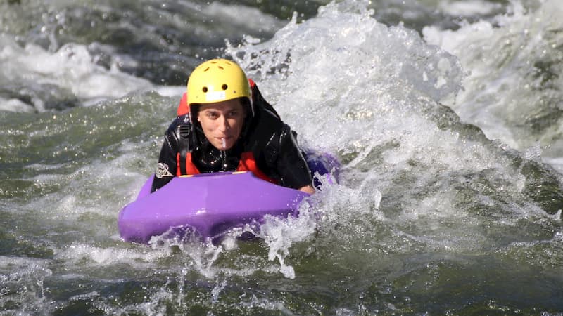 Hidrospeed en Galicia Río Miño