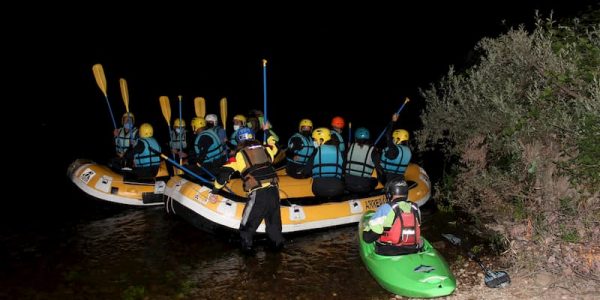 Rafting Nocturno Galiicia Arrepions